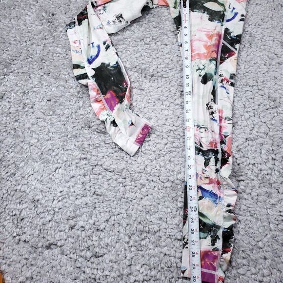 Lululemon Speed Tight III Full On Luxtreme Pigment Wave Multi Black Plum Size 4 - Picture 9 of 11